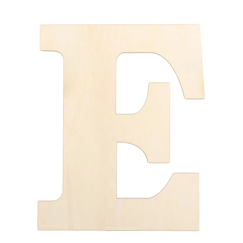 1pcs 30cm Wooden Letters For Wall Decorations Crafts Nursery Kids Baby Room Alphabet Name Diy Word Wedding Party Art Home Decor