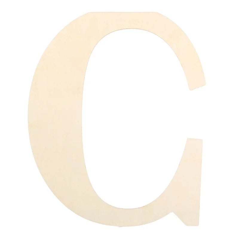 1pcs 30cm Wooden Letters For Wall Decorations Crafts Nursery Kids Baby Room Alphabet Name Diy Word Wedding Party Art Home Decor